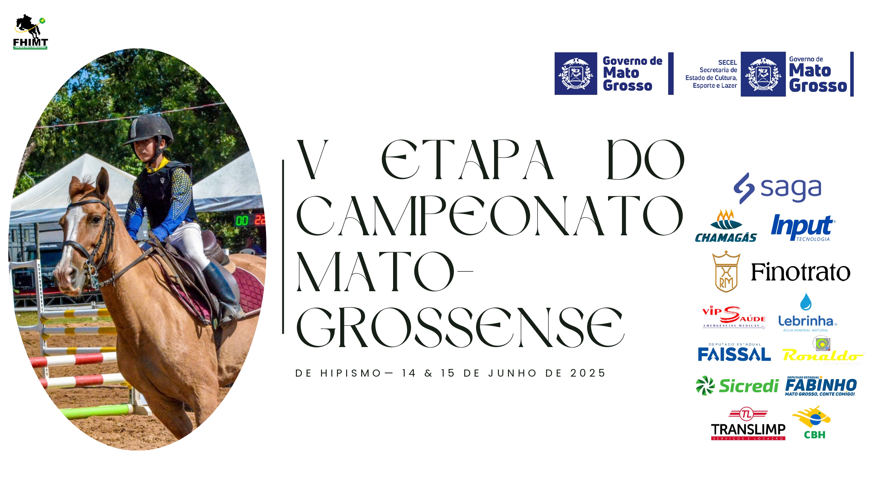 Confira os resultados da 5ª ETAPA DA COPA MATOGROSSENSE DE HIPISMO